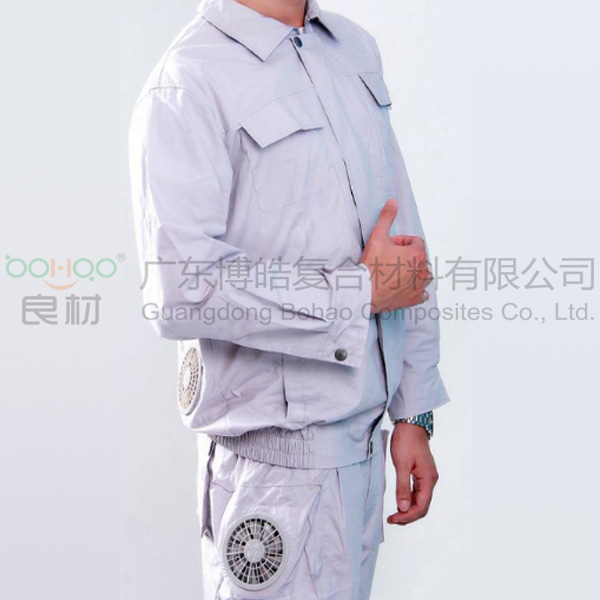 風(fēng)扇降溫服 迷彩/灰色長袖/短袖降溫服套裝 進(jìn)口面料 可快速安裝/拆卸